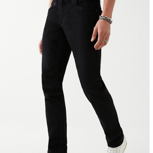 NWT Teen Boy True Religion Black Cotton Jeans - Rocco Skinny Size 14 Inseam 29" - Picture 15 of 15